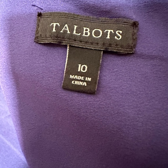 Talbots floral midi dress size 10 - Picture 6 of 9